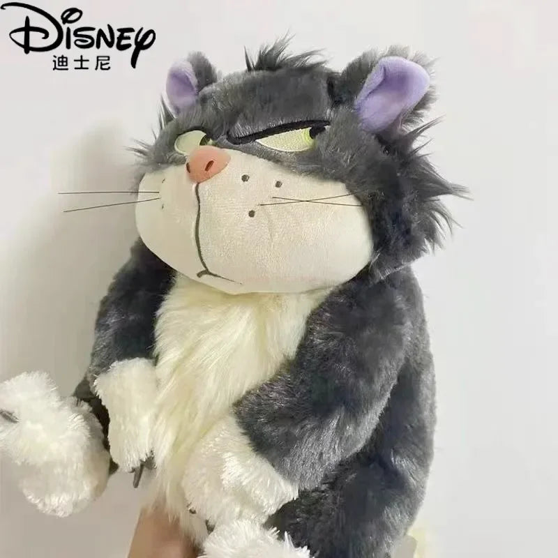30-80cm Disney Lucifer Plush Toy Kawaii Stuffed Animal Plush Doll Japan Figaro Cinderella'S Cat Kids Girl Birthday Gifts Toys